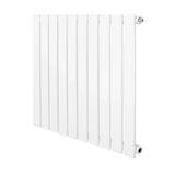 Flat Single Column Radiator - 600 x 700mm - White - Used - Acceptable