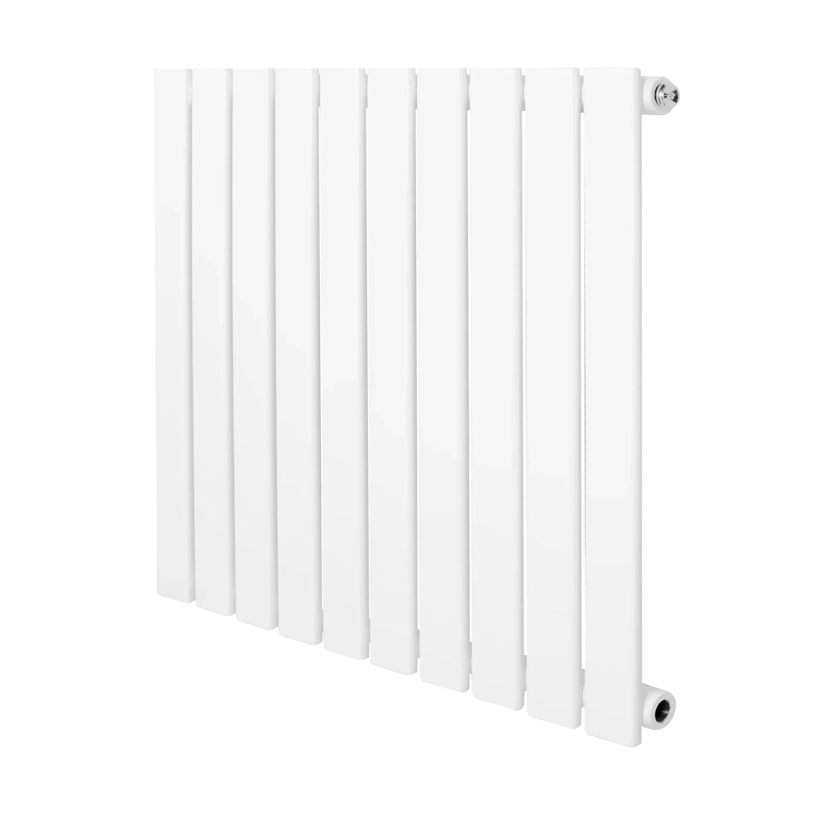 Flat Single Column Radiator - 600 x 700mm - White - Used - Acceptable