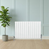 Flat Single Column Radiator - 600 x 910mm - White - Used - Very Good