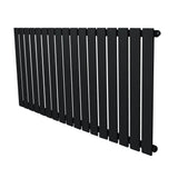 Flat Single Column Radiator - 600 x 1190mm - Black - Used - Acceptable