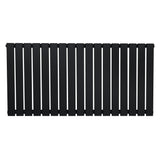 Flat Single Column Radiator - 600 x 1190mm - Black - Used - Acceptable