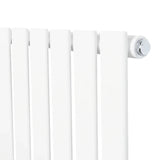 Flat Single Column Radiator - 1600 x 280mm - White - Like New