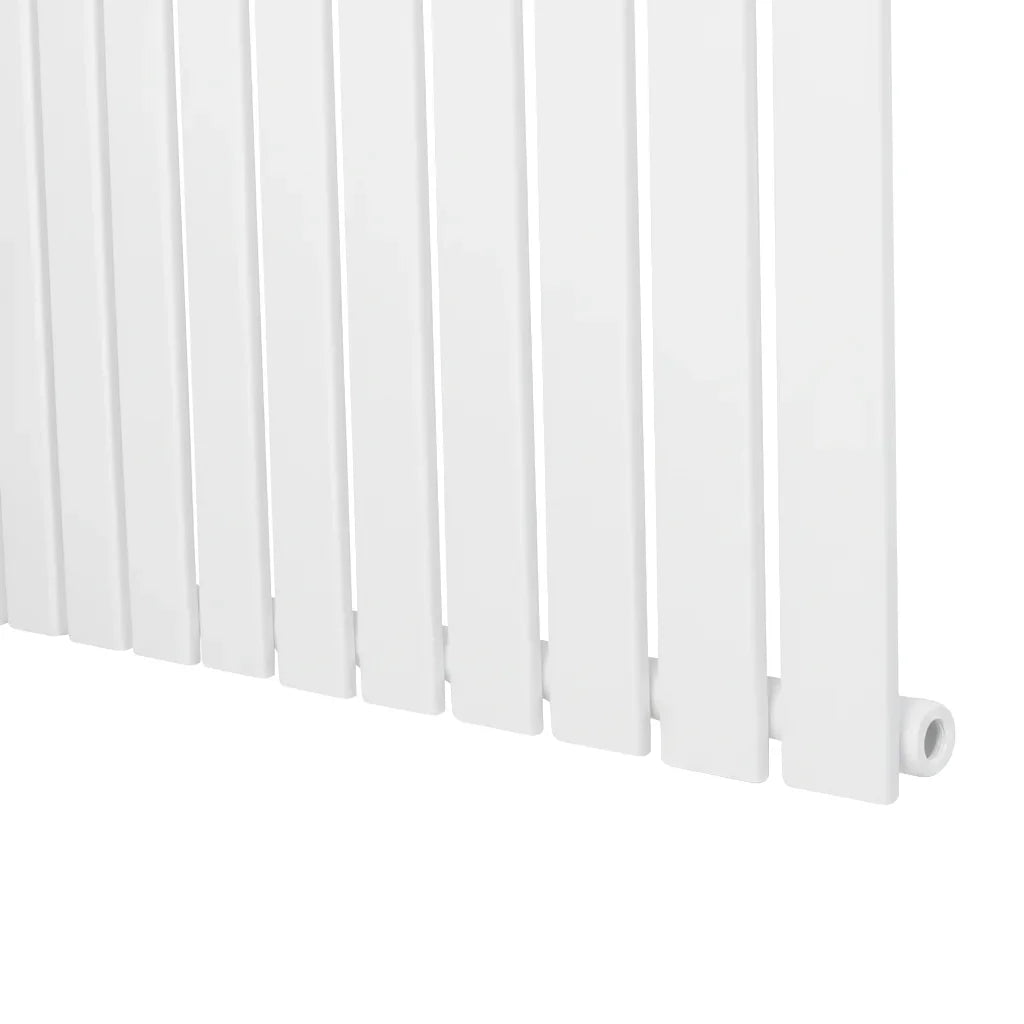 Flat Single Column Radiator - 1600 x 280mm - White - Used - Very Good