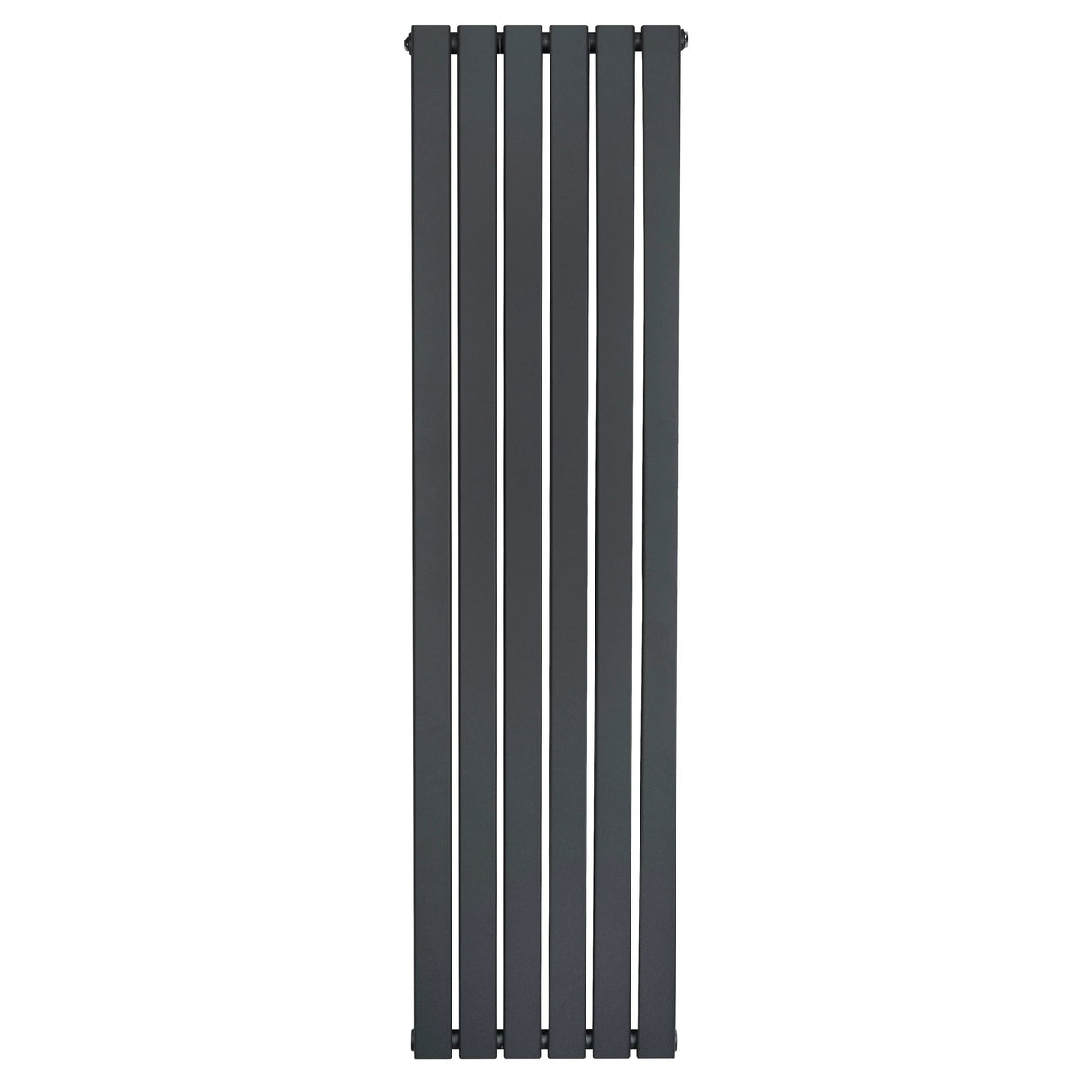 Flat Single Column Radiator - 1600 x 420mm - Anthracite Grey - Like New