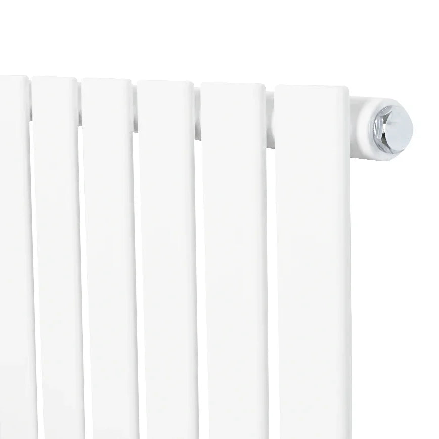 Flat Single Column Radiator - 1600 x 420mm - White - Like New