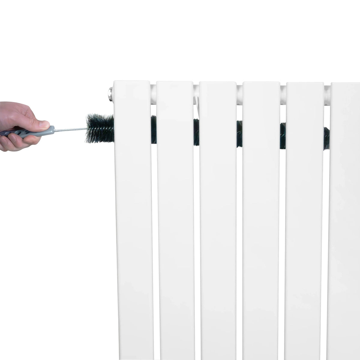 Flat Single Column Radiator - 1600 x 420mm - White - Like New
