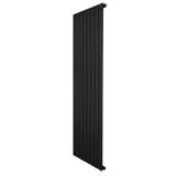 Flat Single Column Radiator - 1600 x 560mm - Black - Like New