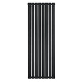 Flat Single Column Radiator - 1600 x 560mm - Black - Used - Acceptable