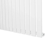 Flat Single Column Radiator - 1800 x 280mm - White - Like New