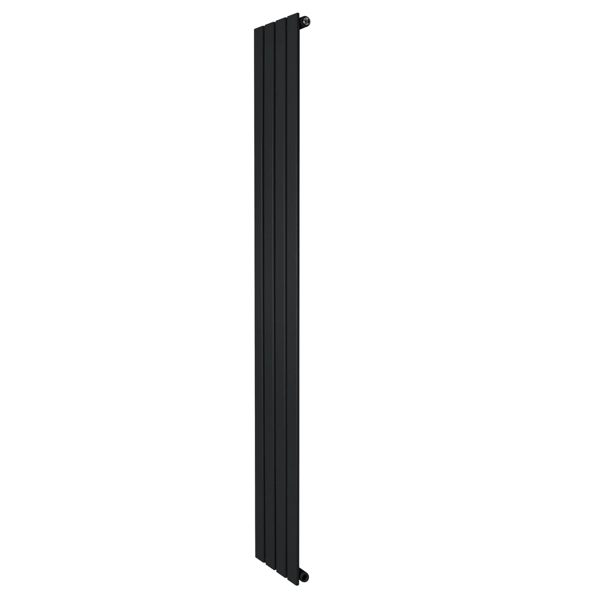 Flat Single Column Radiator - 1800 x 280mm - Black - Used - Good