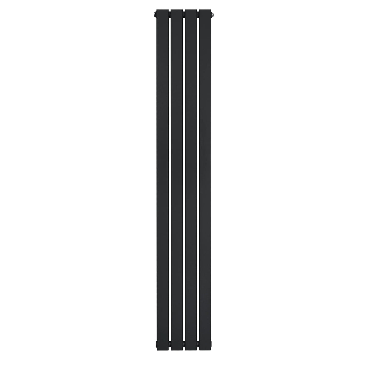Flat Single Column Radiator - 1800 x 280mm - Black - Like New