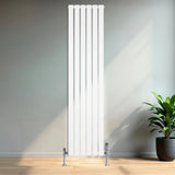Flat Single Column Radiator - 1800 x 420mm - White - Used - Acceptable