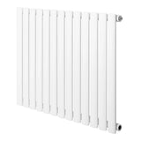 Oval Single Column Radiator - 600 x 780mm - White - Used - Good