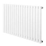Oval Single Column Radiator - 600 x 1020mm - White - Used - Good