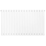Oval Single Column Radiator - 600 x 1020mm - White - Used - Acceptable