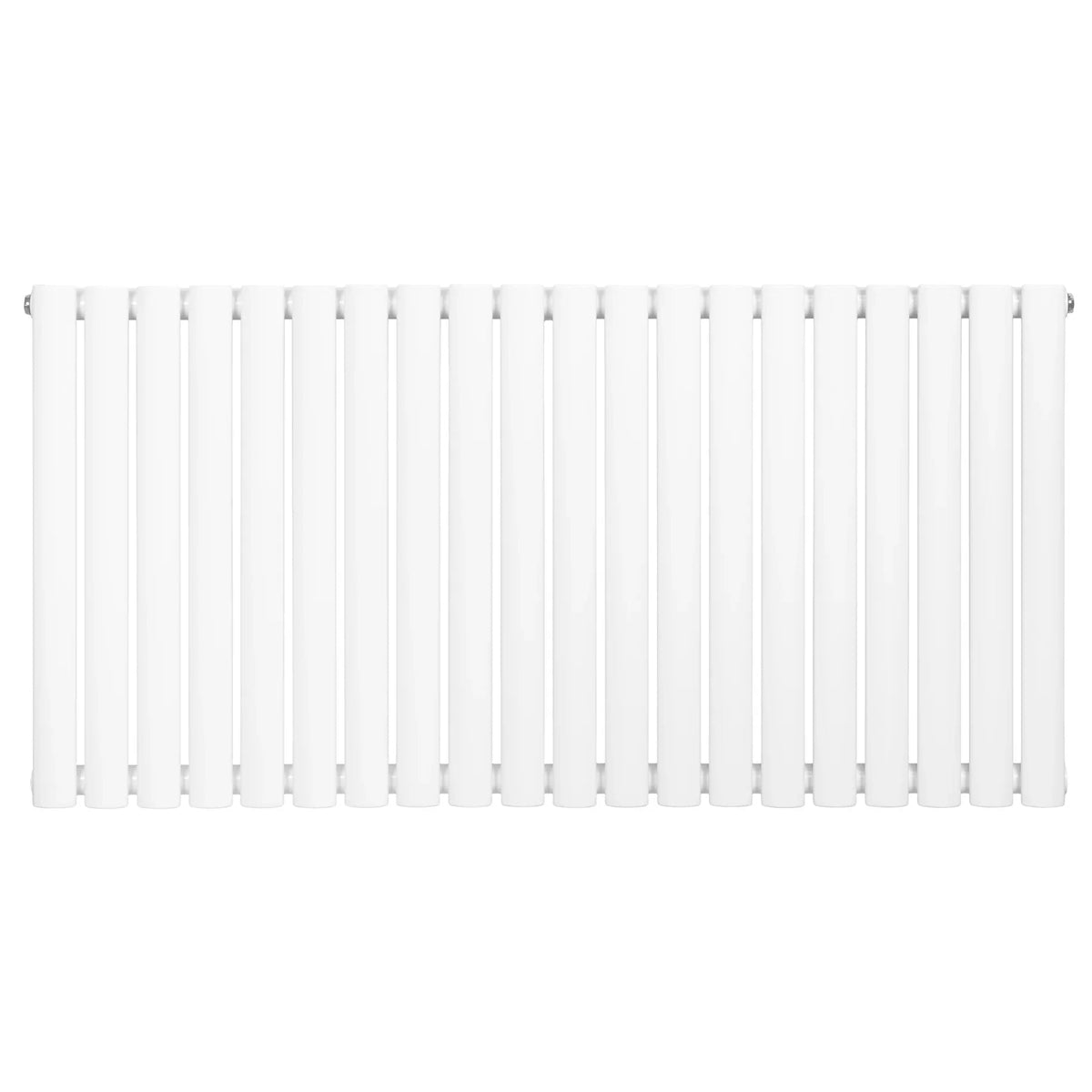 Oval Single Column Radiator - 600 x 1200mm - White - Used - Acceptable