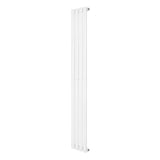 Oval Single Column Radiator - 1600 x 240mm - White - Used - Acceptable