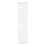 Oval Single Column Radiator - 1600 x 360mm - White - Like New
