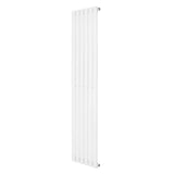 Oval Single Column Radiator - 1600 x 360mm - White - Used - Good