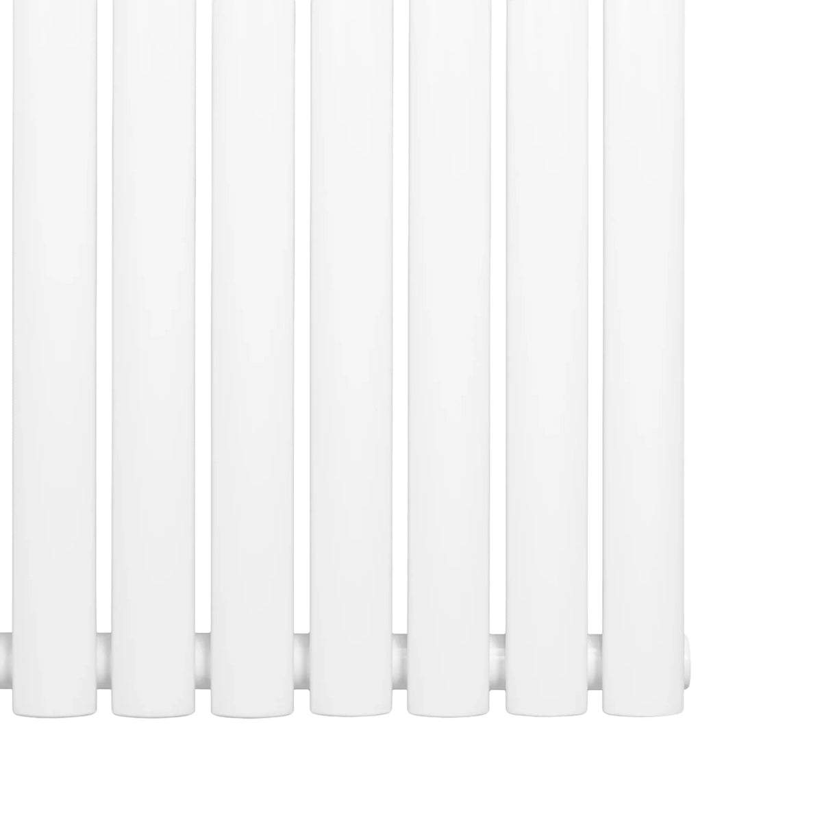 Oval Single Column Radiator - 1600 x 480mm - White - Like New