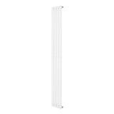 Oval Single Column Radiator - 1800 x 240mm - White - Like New