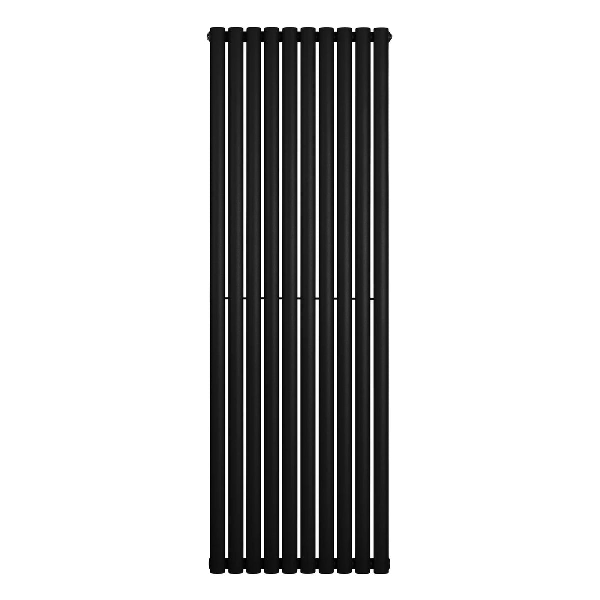 Oval Single Column Radiator - 1800 x 600mm - Black - Like New