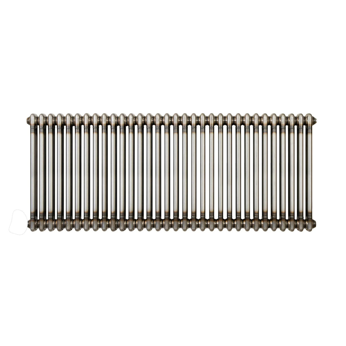 Traditional 2 Column Radiator - 600 x 1460mm - Raw Metal - Used - Acceptable