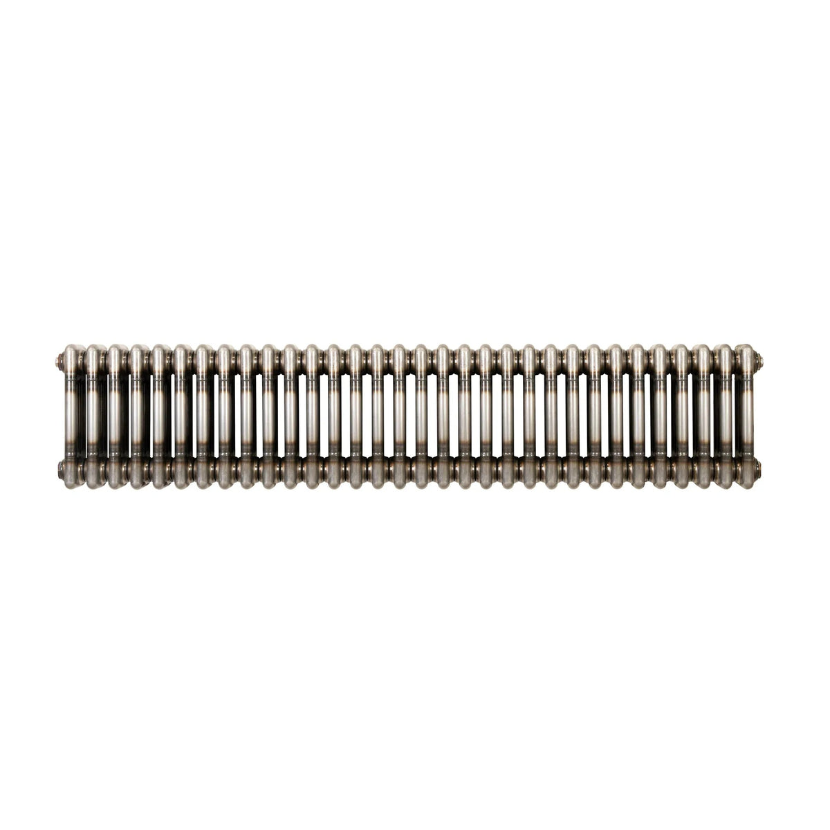 Traditional 3 Column Radiator - 300 x 1460mm - Raw Metal - Like New