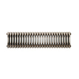 Traditional 3 Column Radiator - 600 x 1190mm - Raw Metal - Used - Very Good
