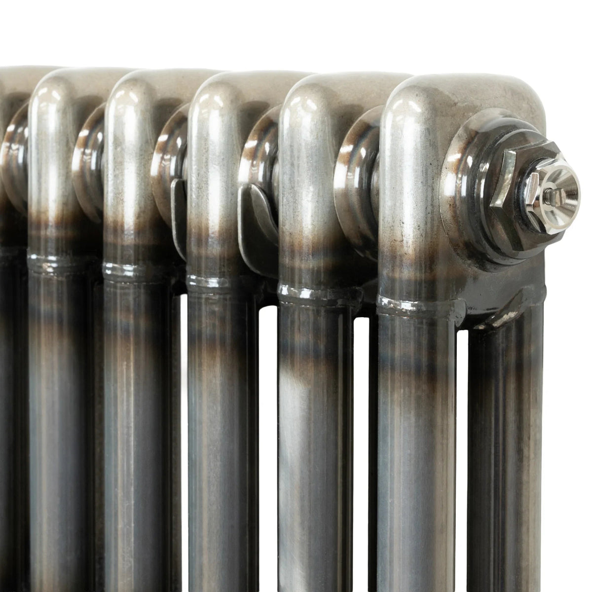 Traditional 3 Column Radiator - 1800 x 470mm - Raw Metal - Like New