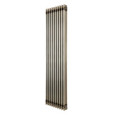 Traditional 3 Column Radiator - 1800 x 470mm - Raw Metal - Used - Very Good
