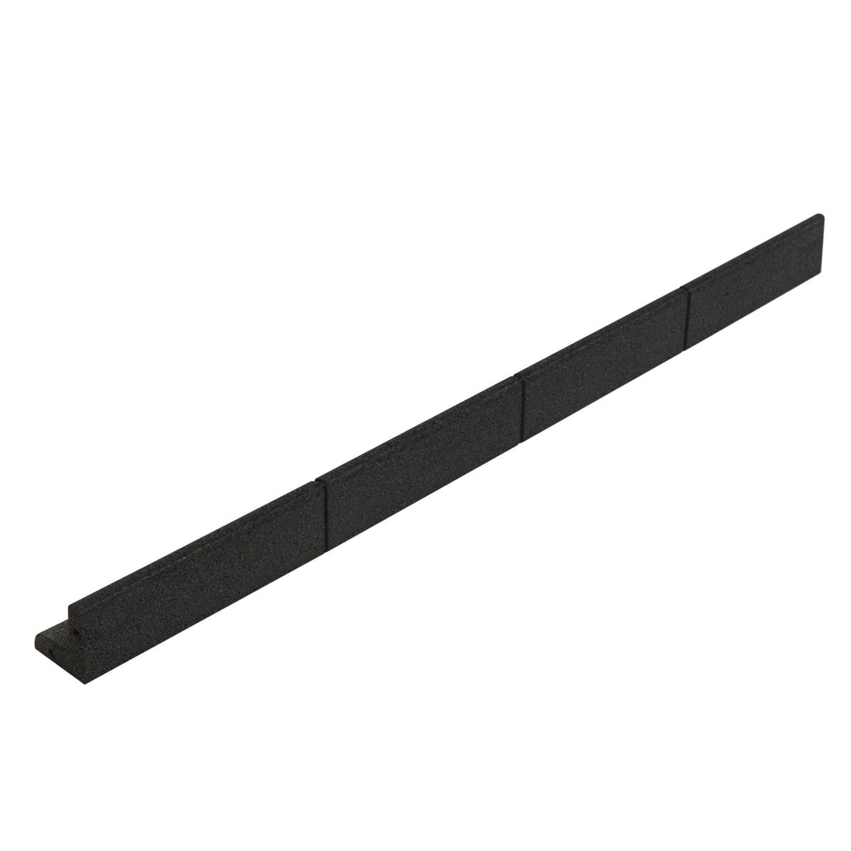 Flexible Lawn Edging 4 x 4.8m - Black - Like New