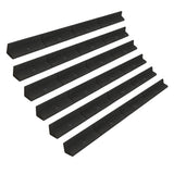 Flexible Lawn Edging 6 x 7.2m - Black - Like New