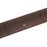 Flexible Lawn Edging 4 x 1.2m - Brown - Used - Good