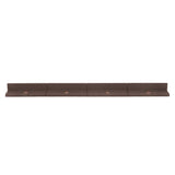 Flexible Lawn Edging 6 x 1.2m - Brown - Like New