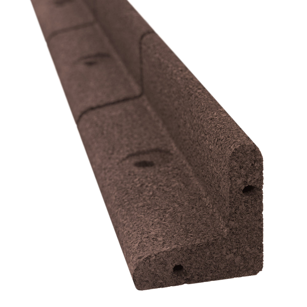 Flexible Lawn Edging 6 x 1.2m - Brown - Like New