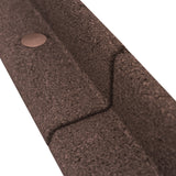 Flexible Lawn Edging 6 x 1.2m - Brown - Used - Good