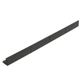 Flexible Lawn Edging 6 x 1.2m - Grey - Used - Acceptable