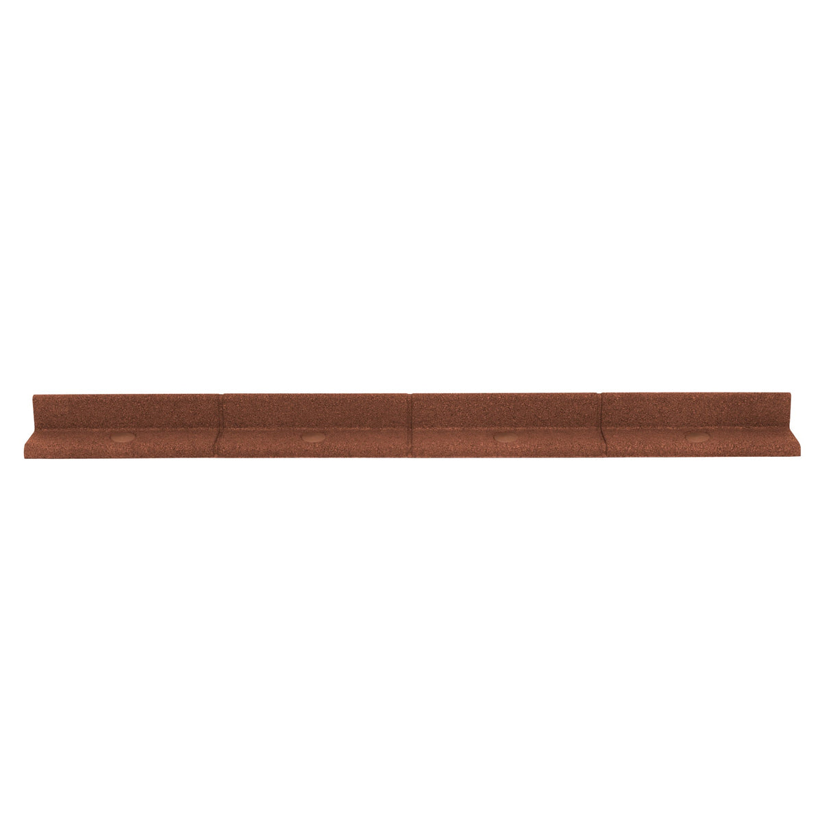 Flexible Lawn Edging 4 x 1.2m - Terracotta - Like New