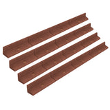 Flexible Lawn Edging 4 x 1.2m - Terracotta - Like New