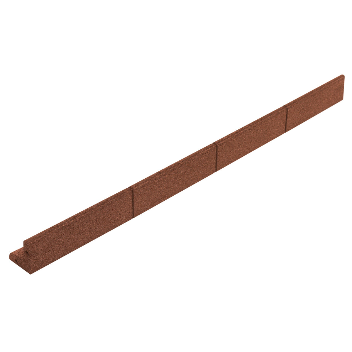 Flexible Lawn Edging 4 x 1.2m - Terracotta - Used - Acceptable