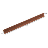 Flexible Lawn Edging 4 x 1.2m - Terracotta - Like New