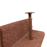 Flexible Lawn Edging 4 x 1.2m - Terracotta - Like New