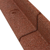 Flexible Lawn Edging 6 x 1.2m - Terracotta - Used - Very Good