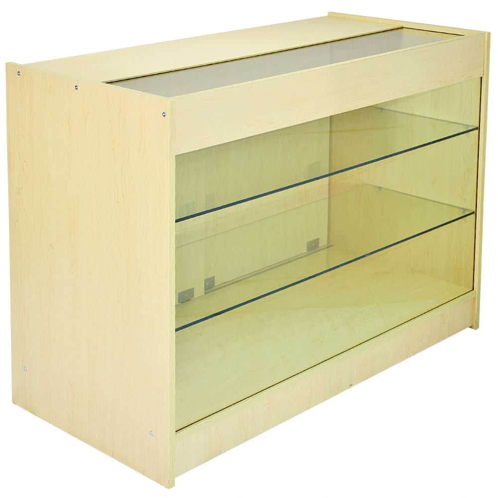 Maple Glazed Product Display Counter - K1200 - Like New