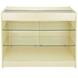 Maple Glazed Product Display Counter - K1200 - Like New