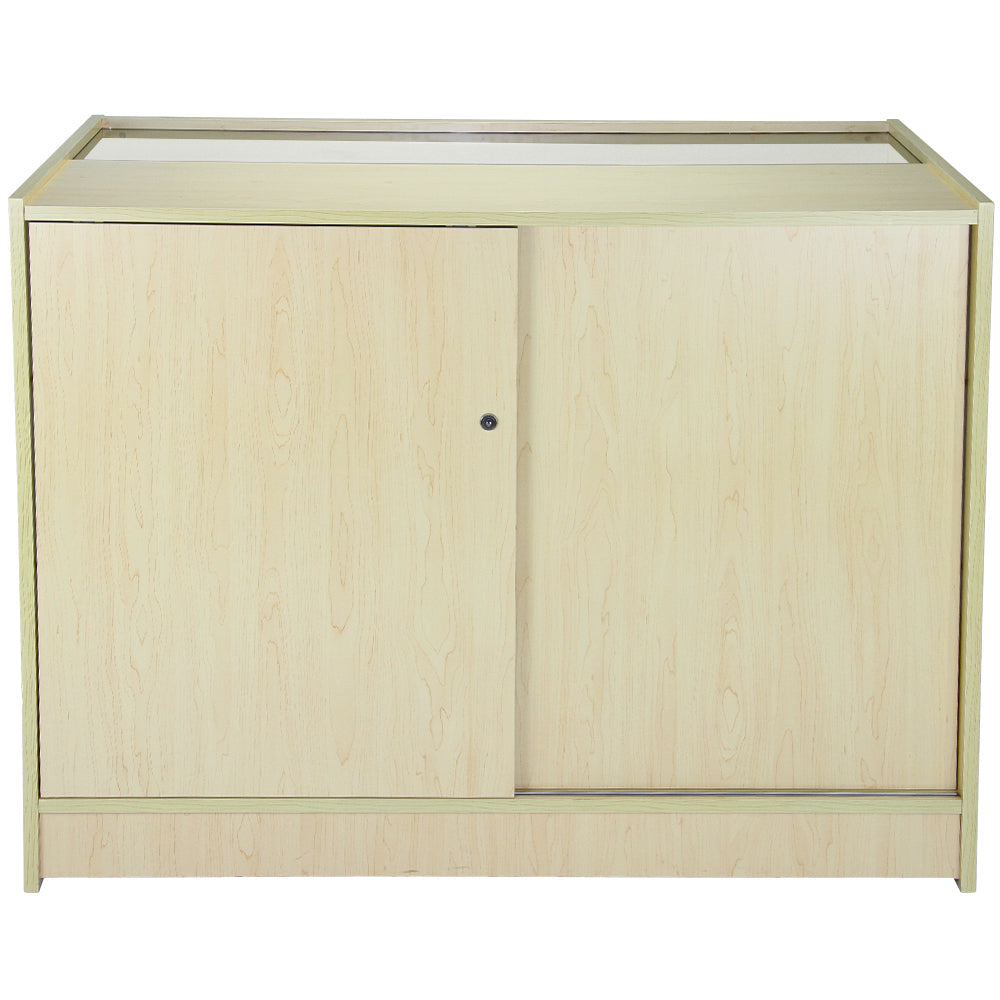Maple Glazed Product Display Counter - K1200 - Used - Very Good