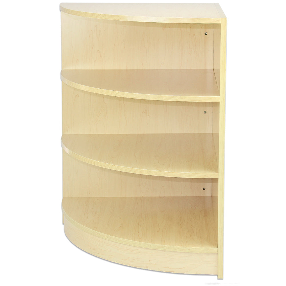 Maple Shop Shelving Corner Unit - Like New