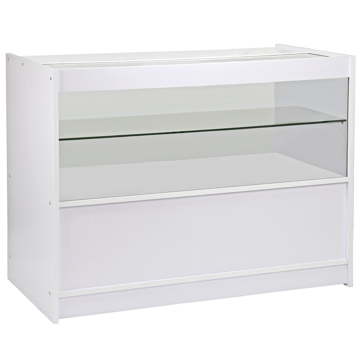 C1200 Retail Shop Counter - Brilliant White - Used - Acceptable