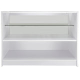 C1200 Retail Shop Counter - Brilliant White - Used - Acceptable